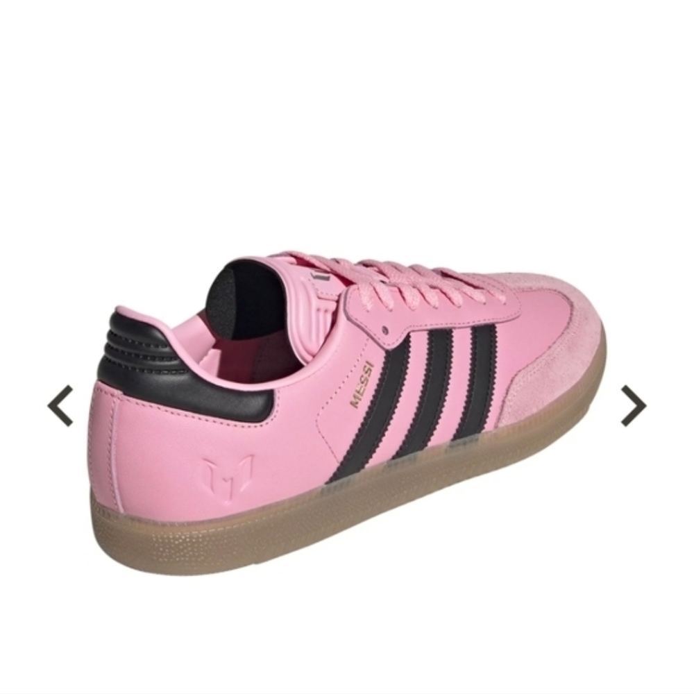 Adidas Samba Messi Men Size 11.5 Miami CF Pink Black And Gum JP7844 032026 - Picture 5 of 11